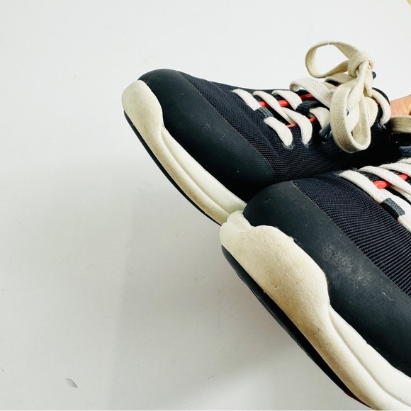 Tory Burch navy blue and red sneaker - Picture 9 of 11
